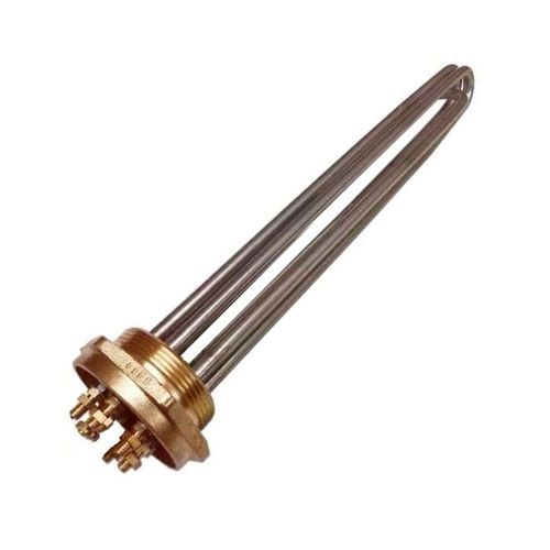 Блок ТЭН 4,5 кВт для воды 310 мм фланец G1 1/4"