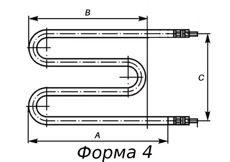 Форма ТЭН Ф4