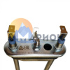 B265961 ТЭН 2000W (прям. с отв. L=225, R12+, M140) с термопредохранителем